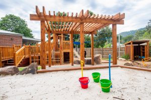 playground for kids of nido child care centre at montrose