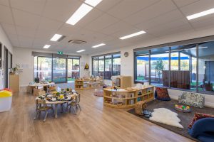 seating area view of nido child care centre at baldivis east