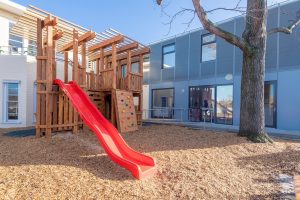 beautiful playground view of nido child care centre at moonee valley