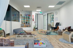 inside the nido child care centre at Aveley