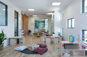 inside the nido child care centre at Aveley
