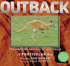 The book cover text is Outback, and the book name is “Photicular” by Dan Kainen